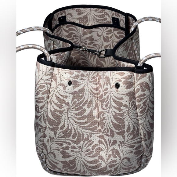 Anthropologie Pop Ups Brand Everyday Neoprene Tote - Picture 5 of 9